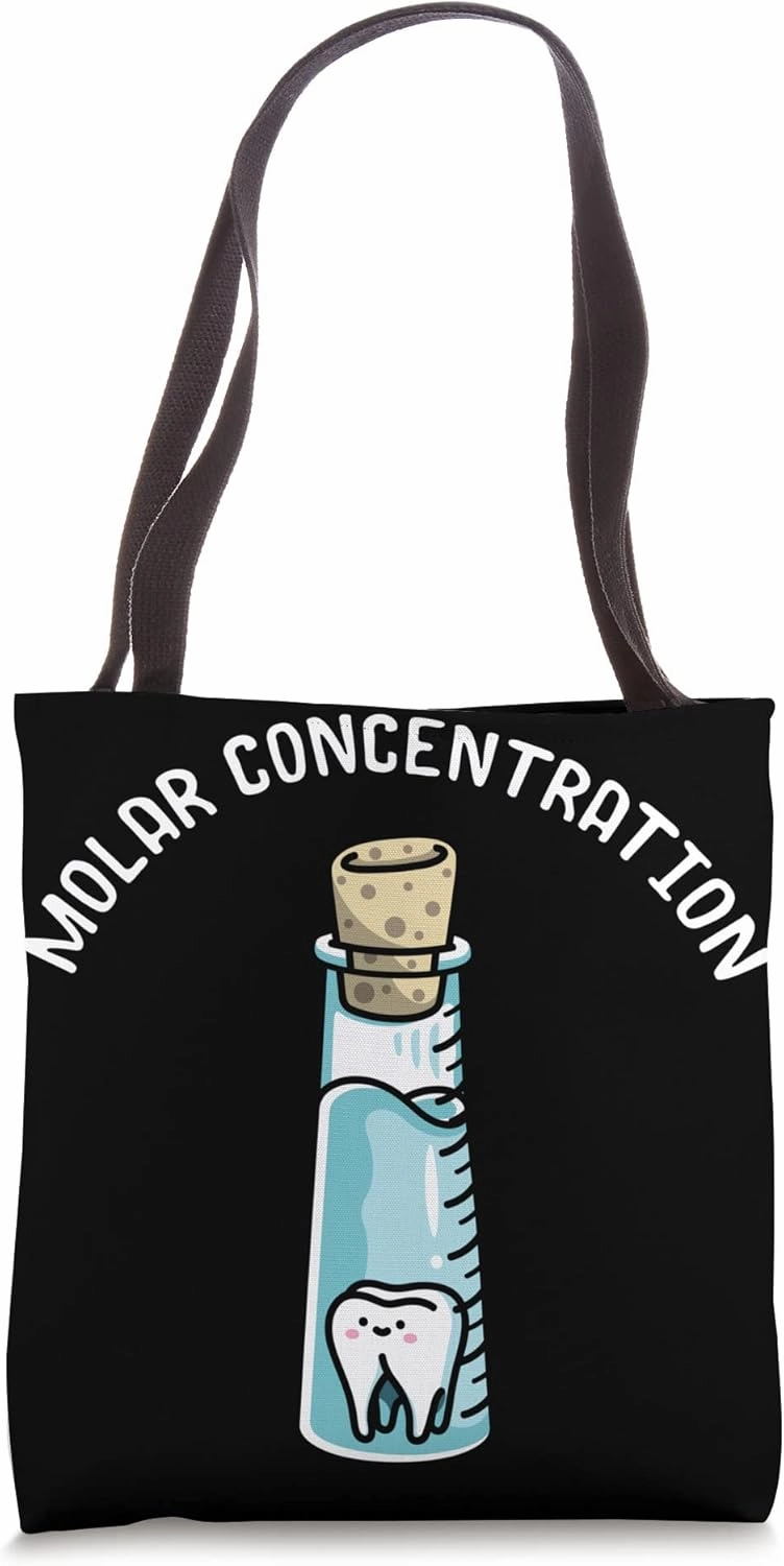 Molar Concentration Chemistry Biology Major Science Lover Tote Bag