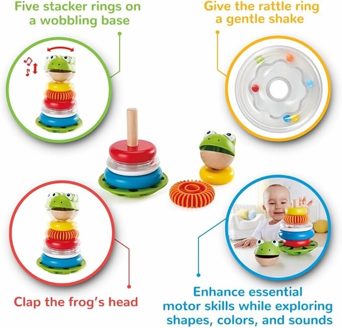 Mr. Frog Stacking Rings