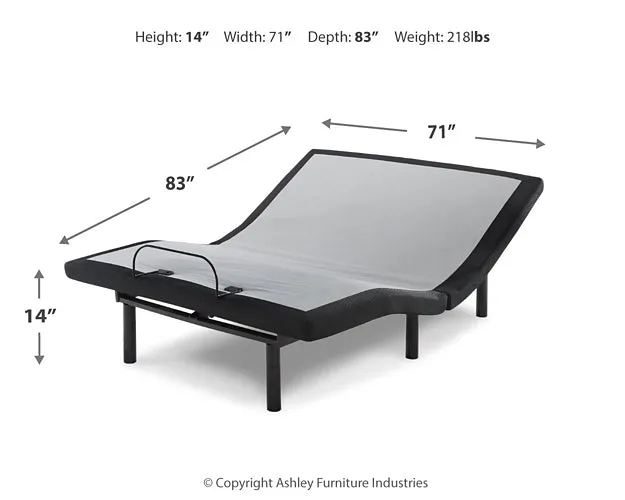 Mt Dana Plush Mattress with Adjustable Base