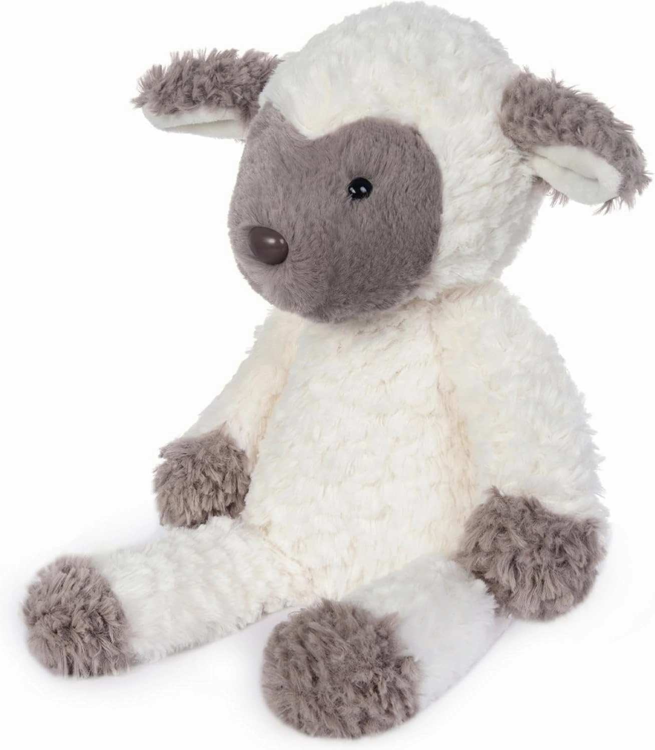 My OLi Easter Stuffed Animal 8.6" Easter Plush Dark Brown Sheep Soft Toy Stuffed Animal Bedtime Gifts for Baby Kids Girls Boys