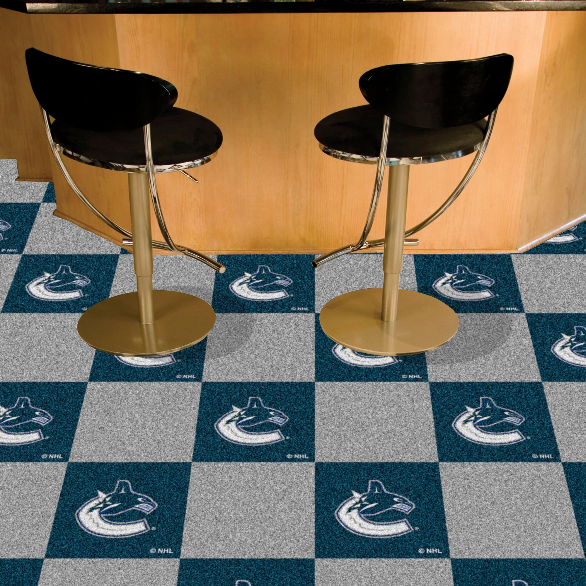 NHL - Vancouver Canucks Team Carpet Tiles