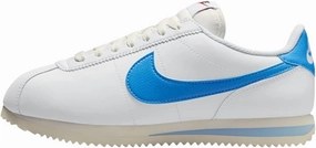 Nike Cortez White/University Blue-Sail DN1791-102 Women Size 8.5/UK 6/ EUR 40