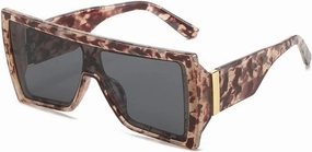 Oversized Sunglasses for Woman Man Fashion One Piece Outdoors Driving Uv400