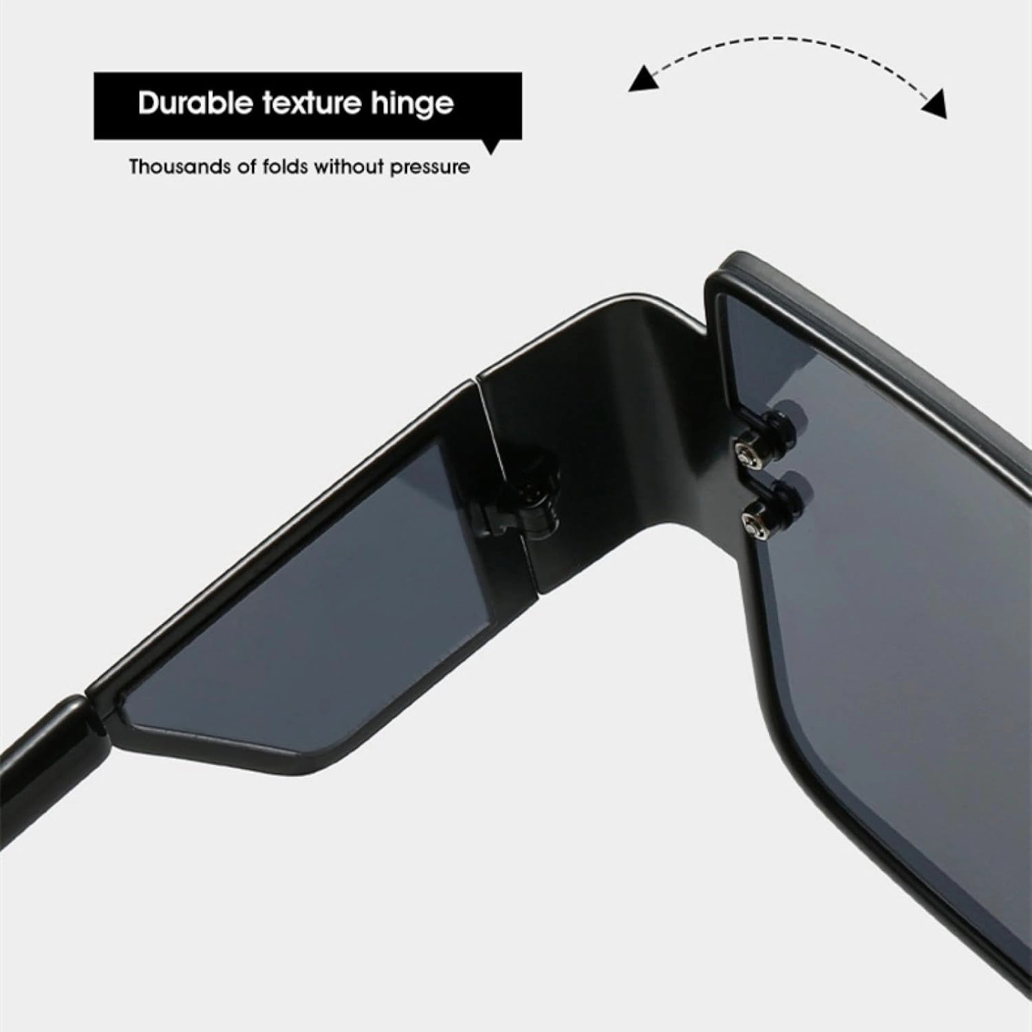 Oversized Sunglasses Women Men Retro Big Frame One Piece Eyewear Fashion Outdoor Driving Shades Uv400