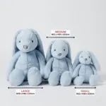 Pale Blue Bunny Small