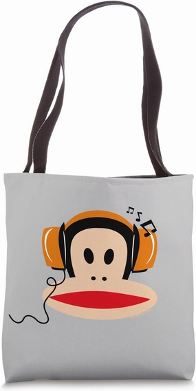 Paul Frank Julius The Monkey Headphones Tote Bag