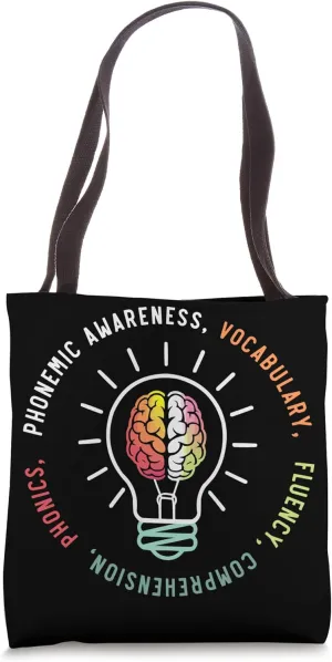 Phonemic Awareness Science Of Reading Comprehension Tote Bag