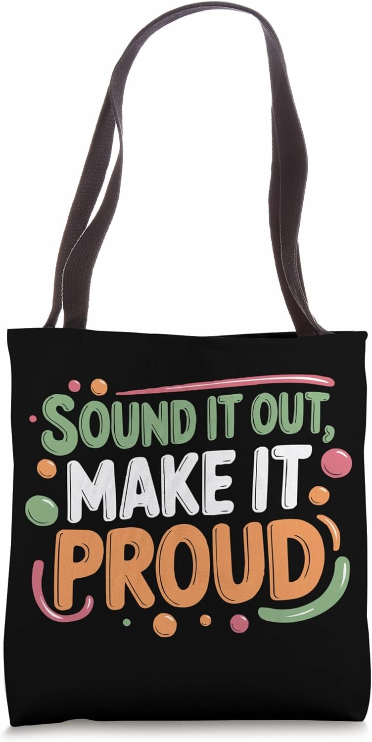 Phonemic Awareness Science Of Reading Comprehension Tote Bag