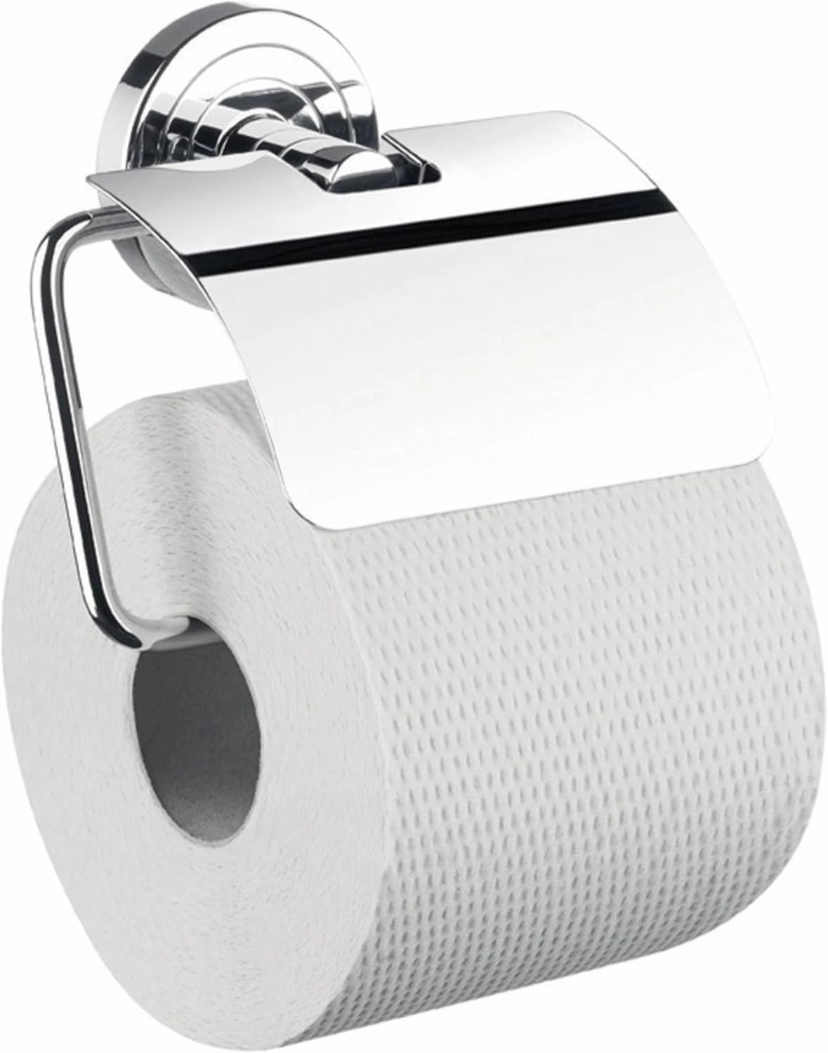 Polo Paper Holder with lid, Chrome-Plated (70000100), Brass, Other, 60 x 115 x 138
