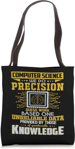Programmer Programm Novelty Computer Science Knowledge Tote Bag