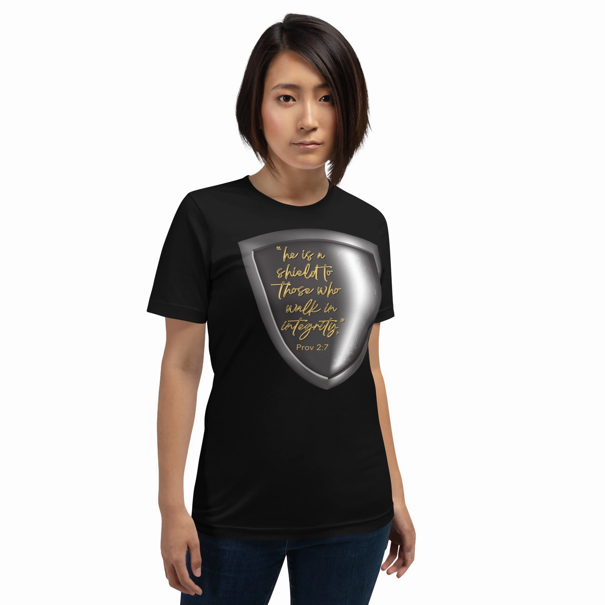 Proverbs 2:7 Unisex t-shirt