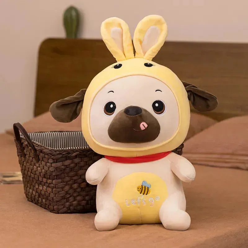 Pug Bunny Doll Plushie (30 cm)