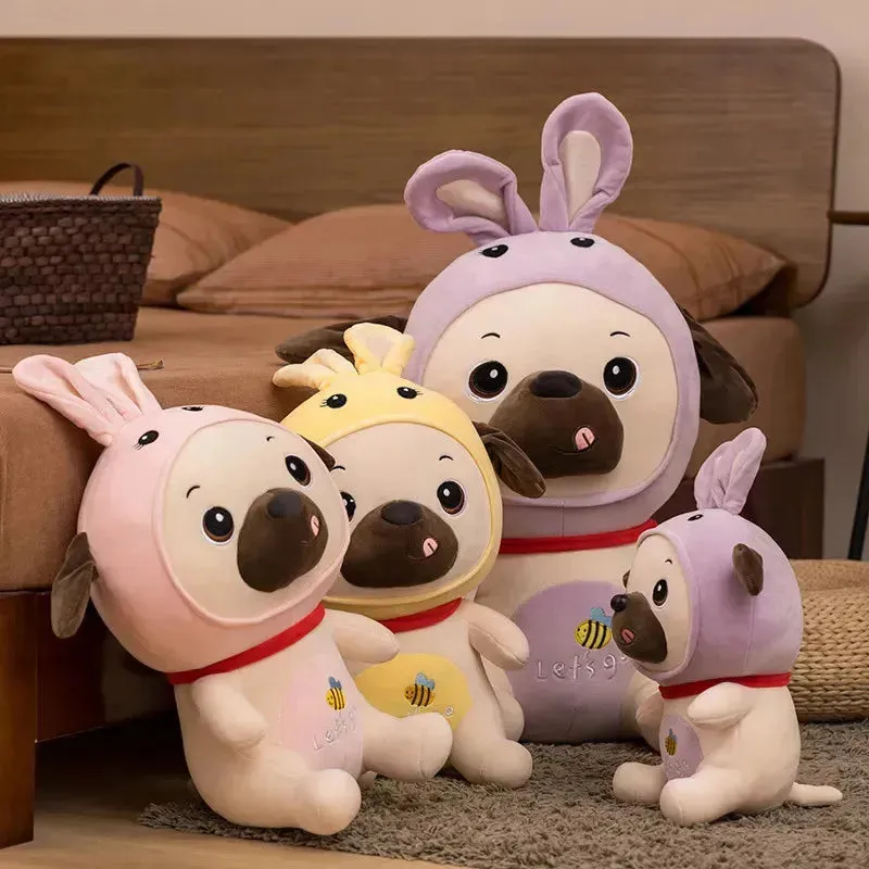 Pug Bunny Doll Plushie (30 cm)