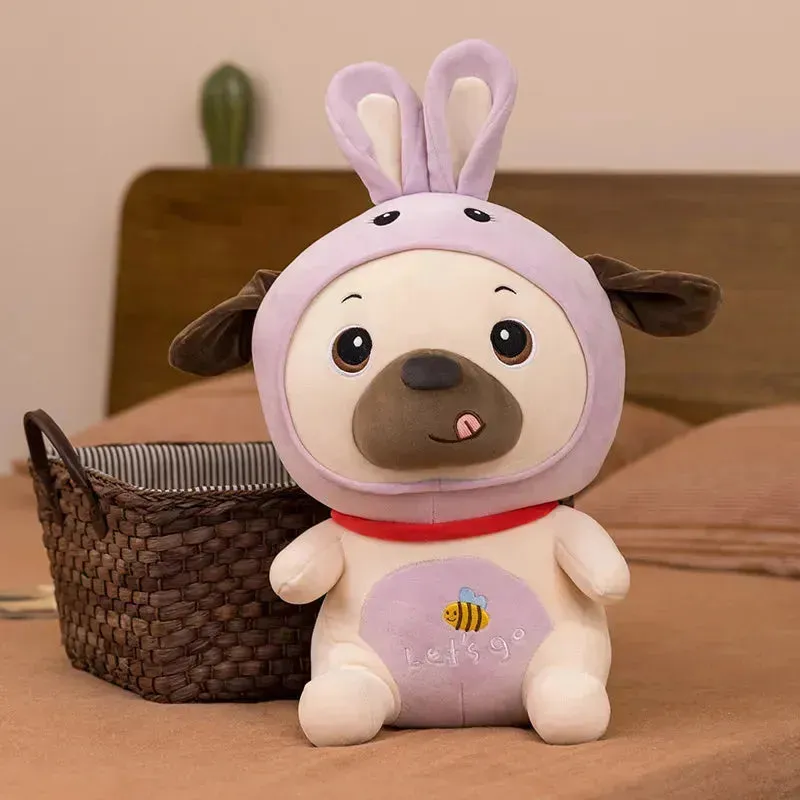 Pug Bunny Doll Plushie (30 cm)
