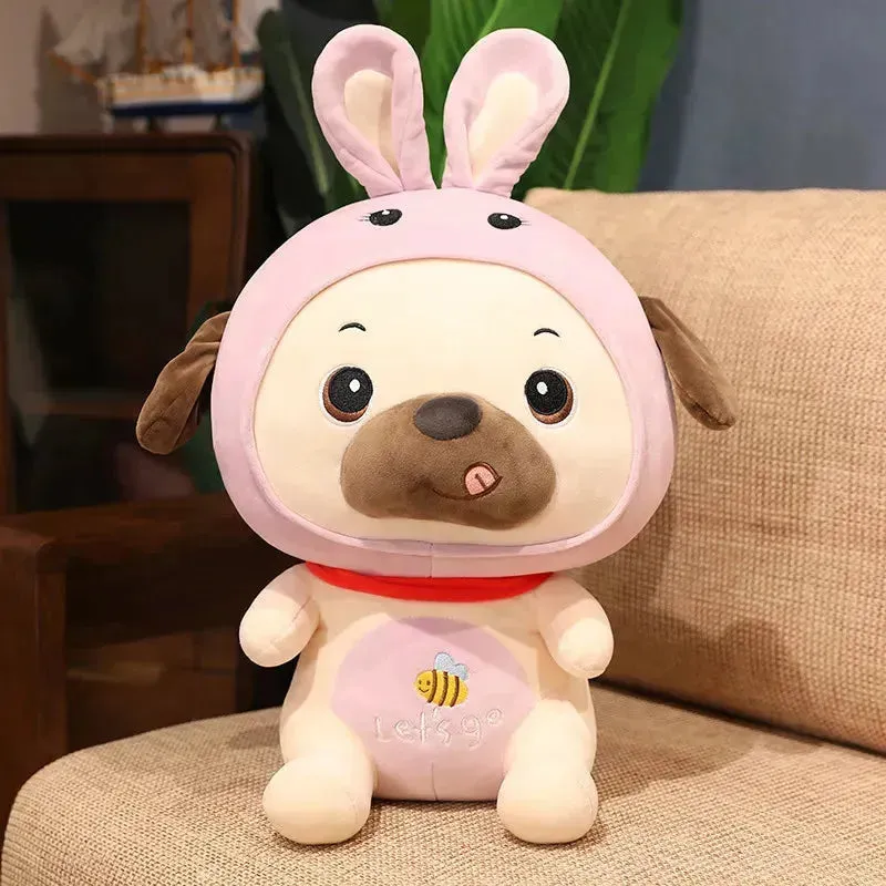 Pug Bunny Doll Plushie (30 cm)