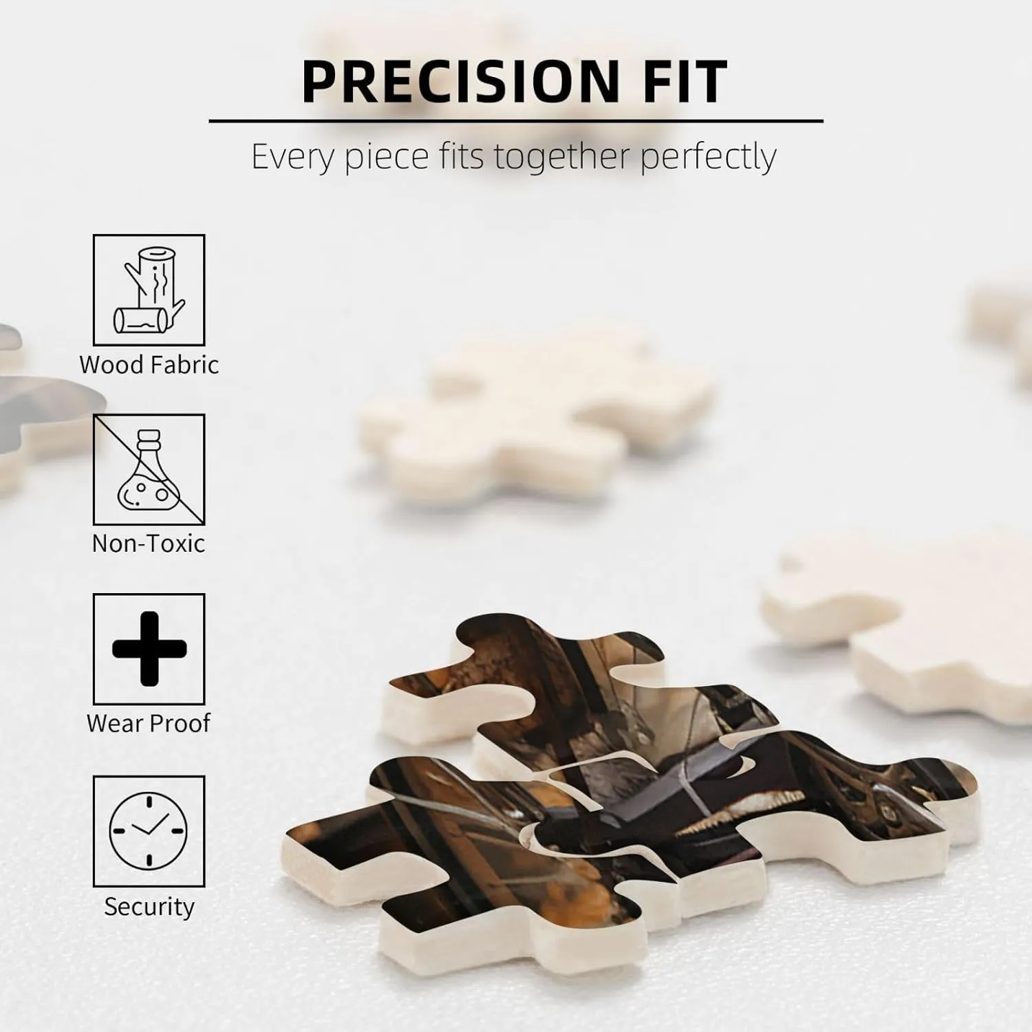 Puzzles 1000 Pieces Personalized Jigsaw Puzzles Bicycle Photo Puzzle Challenging Picture Puzzle for Adults Personaliz Jigsaw with Storage Bag (29.5" x 19.7")
