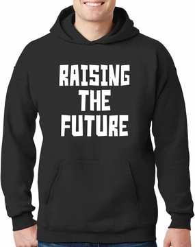 Raising The Future - New Adult Men's Hoodie Sweatshirt CP05 Black