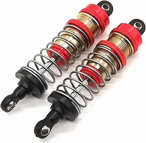 RC Shocks Damper Compatible with Wltoys 144001 4WD Metal Shock Absorber Damper 1/14 RC Drift for Racing Car Parts Replacement Accessory
