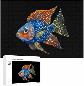 Reef Fish Funny Jigsaw Puzzles Wooden Puzzle for Adults Personalized Wall Art Decor 300 PCS