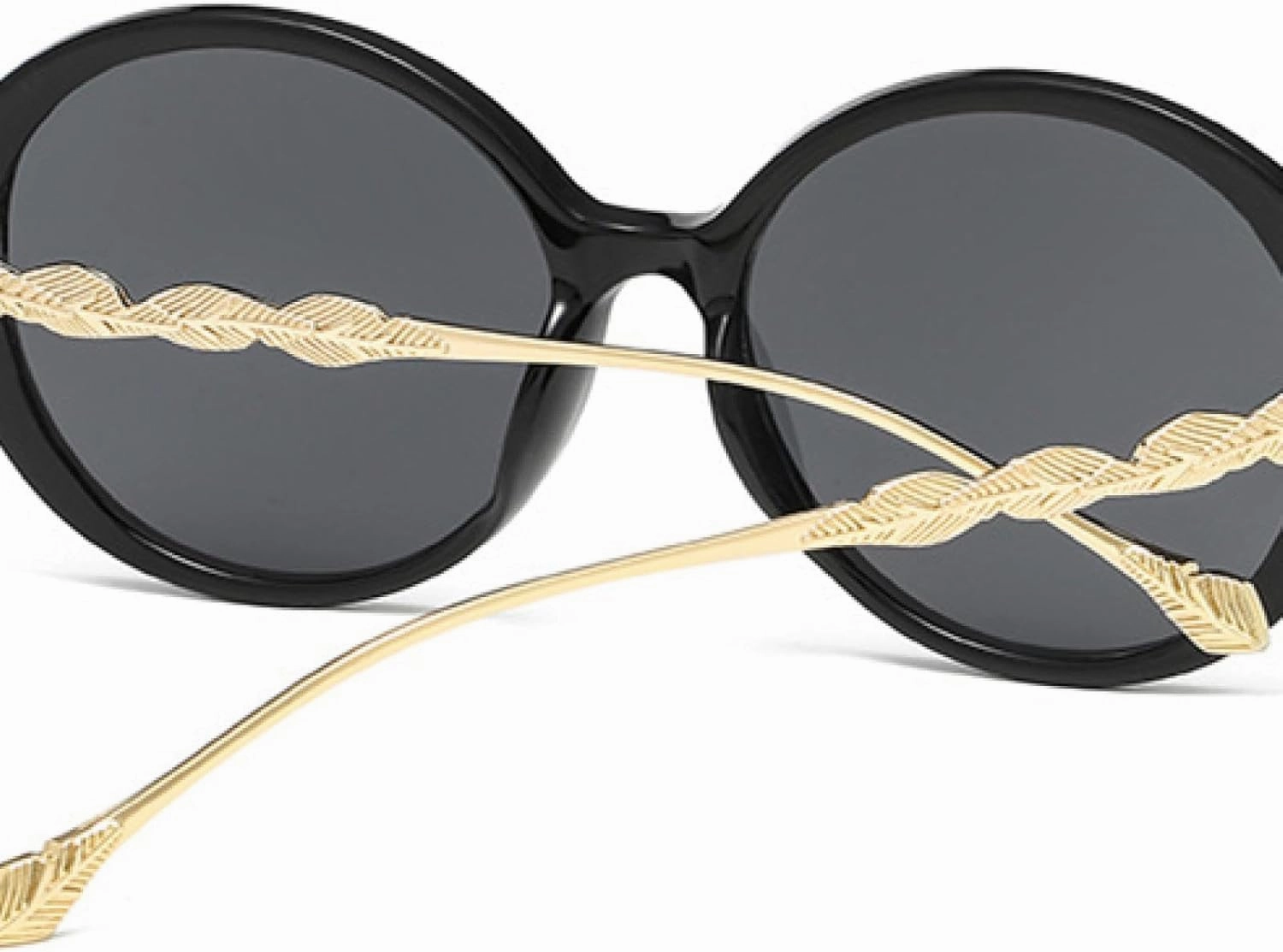 Retro Large Frame Metal Circular Sunglasses Women Men Fashion Luxury Outdoor Travel Sun Glasses Uv400