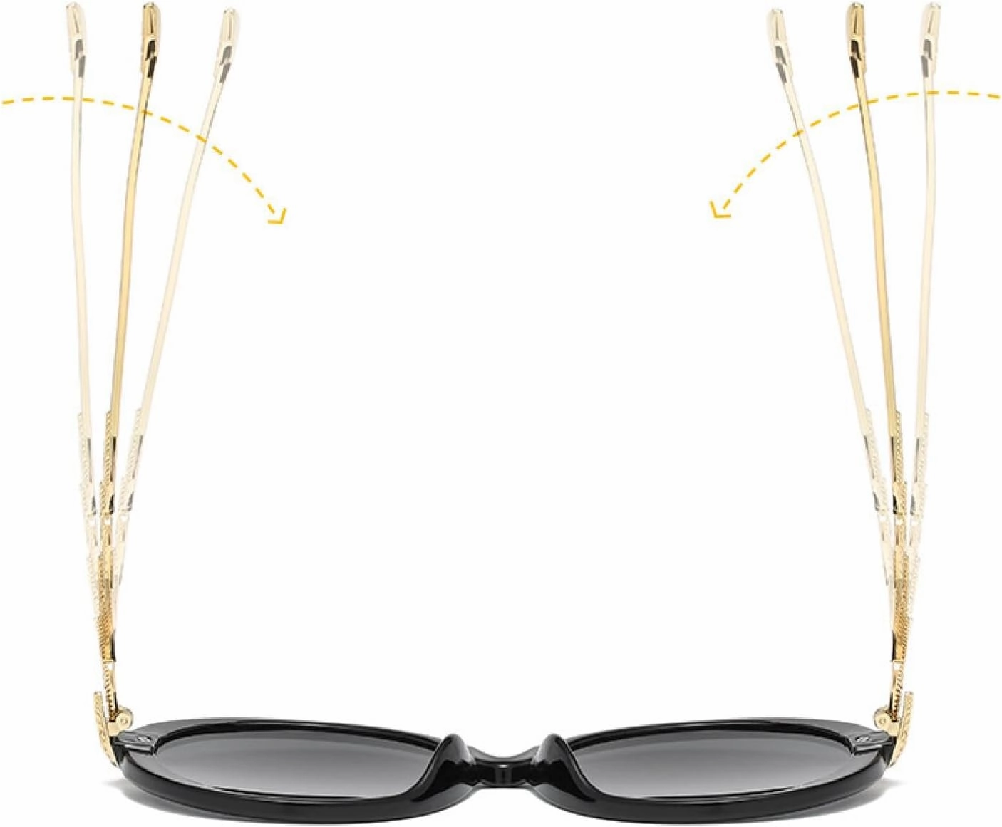 Retro Large Frame Metal Circular Sunglasses Women Men Fashion Luxury Outdoor Travel Sun Glasses Uv400