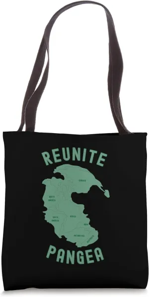 Reunite Pangea Supercontinent Geologist Funny Geology Tote Bag