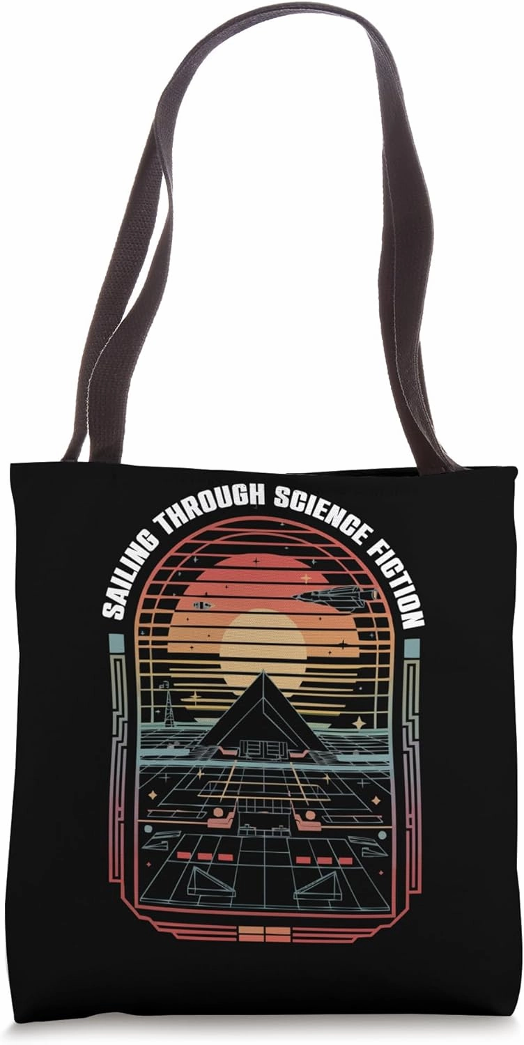 Science Fiction Sci Fi Alien Astronaut Extraterrestrial UFO Tote Bag
