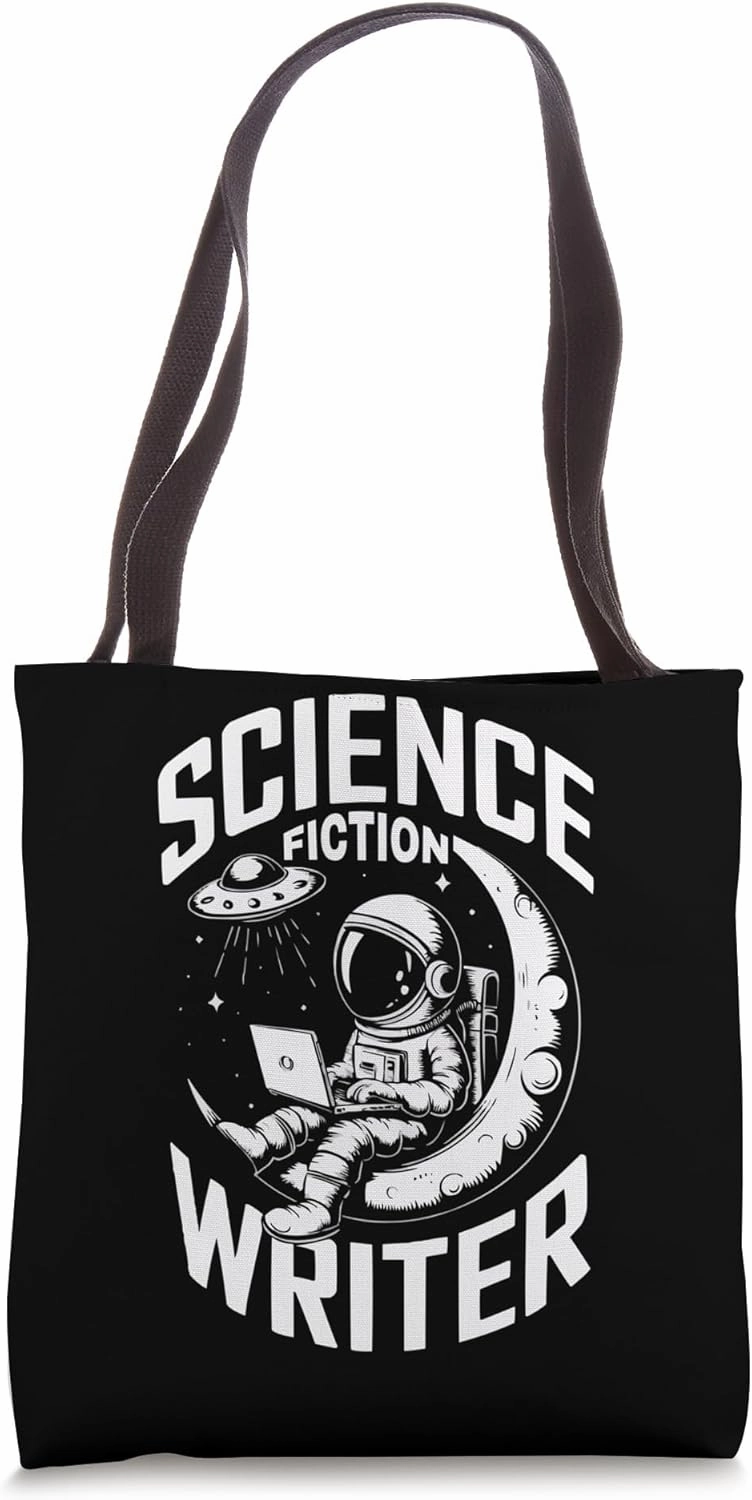 Science Fiction Sci Fi Alien Astronaut Extraterrestrial UFO Tote Bag