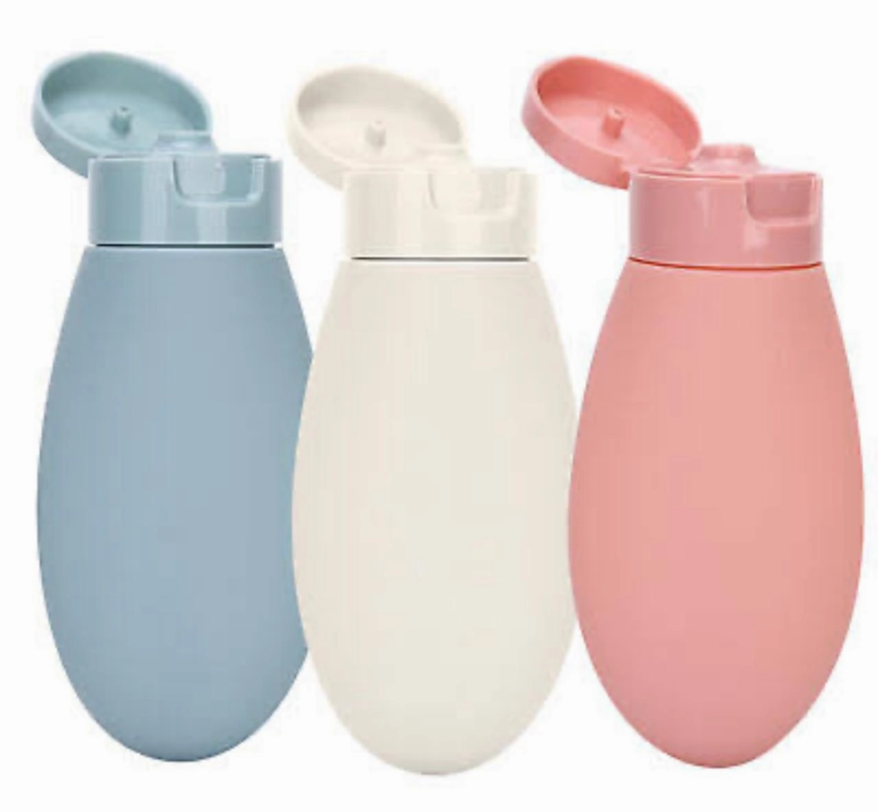 Set Of 3 Travel Refillable Bottle