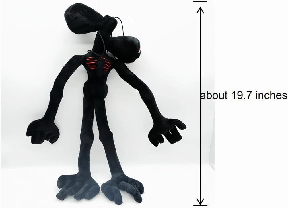 Siren Head Plush Toy - New Series Siren Head with Built-in Steel Wires and Limbs Can be Posed - Cartoon Cat Dog Rabbit Plush Toy for Christmas Halloween Birthday Party