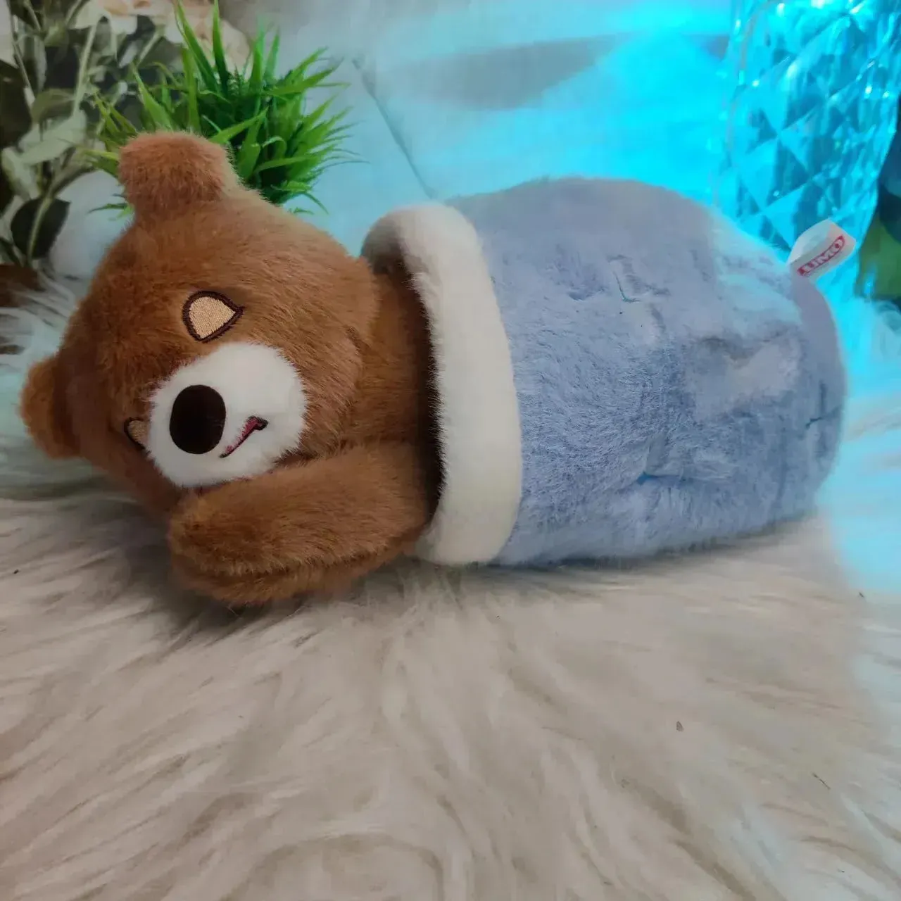 Sleepy Snuggles Breathing Teddy Bear
