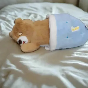 Sleepy Snuggles Breathing Teddy Bear