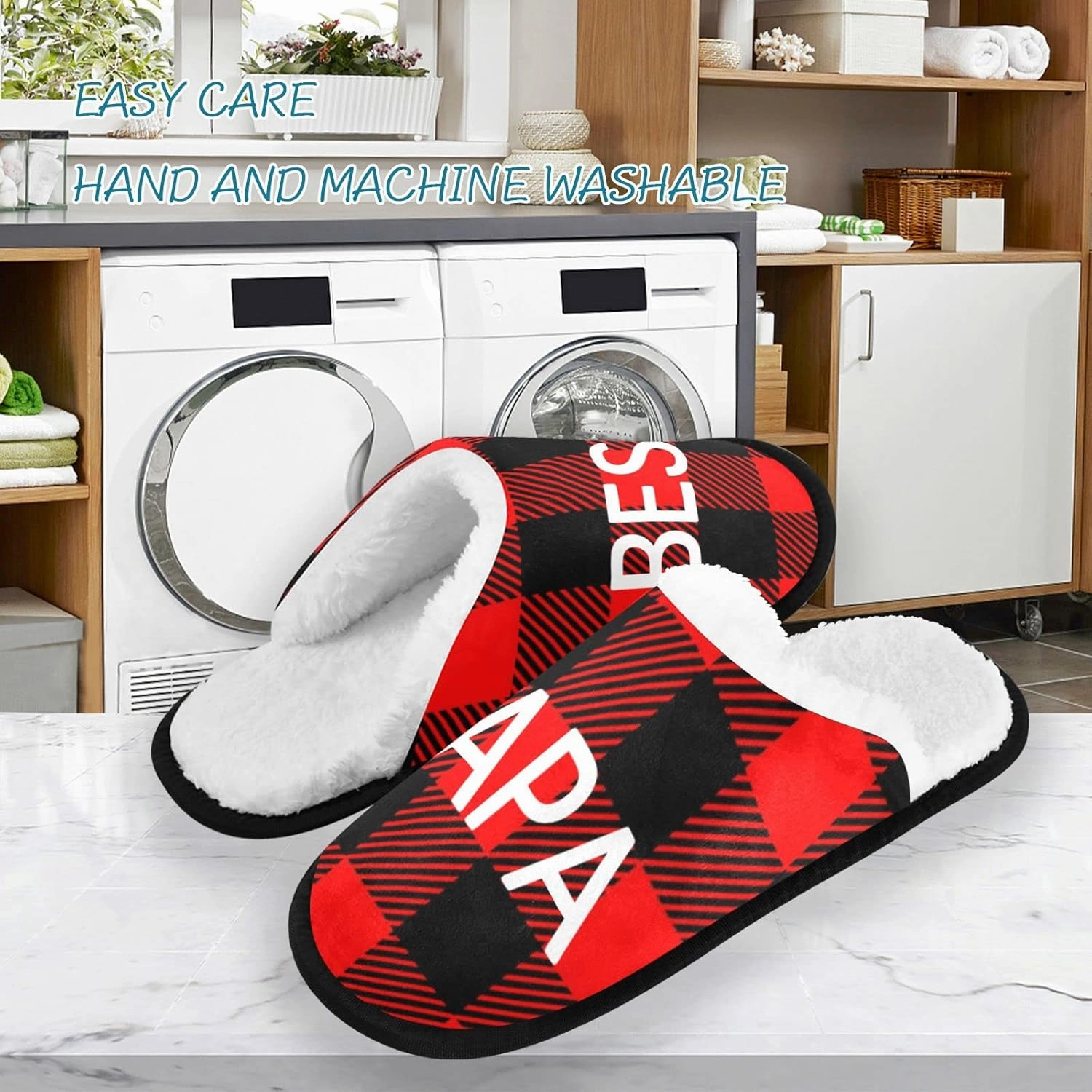 Slippers Soft Non-Slip Indoor House Slippers Home Shoes For Bedroom Hotel Travel Spa
