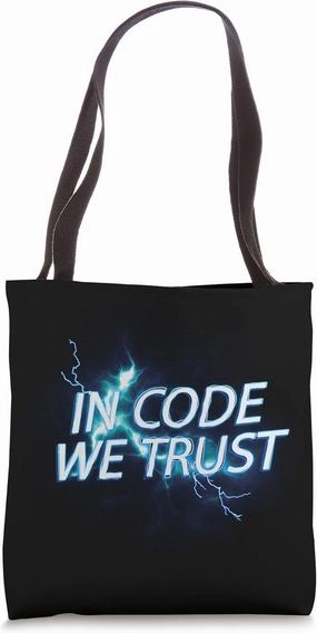 Software Patriotic Developer for Coder and Hacker Tote Bag