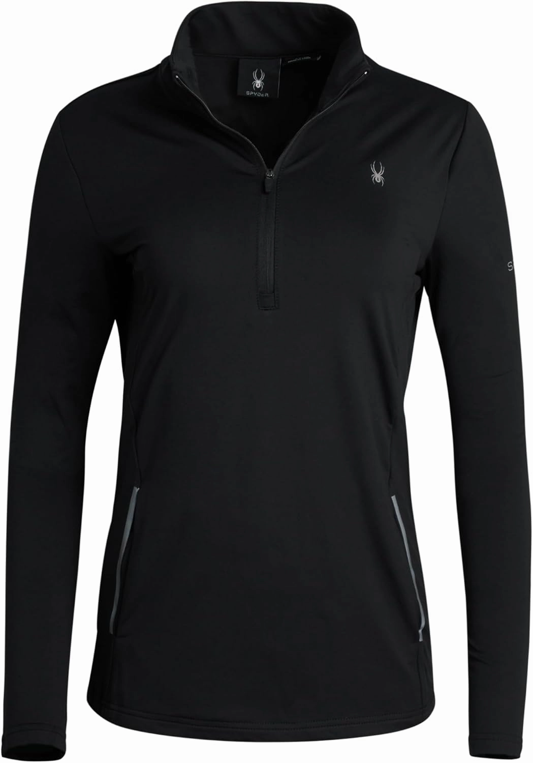 Spyder Women’s Active Sweatshirt - Lightweight Long Sleeve Quarter Zip Knit Pullover for Running, Hiking and Workout (S-XL)