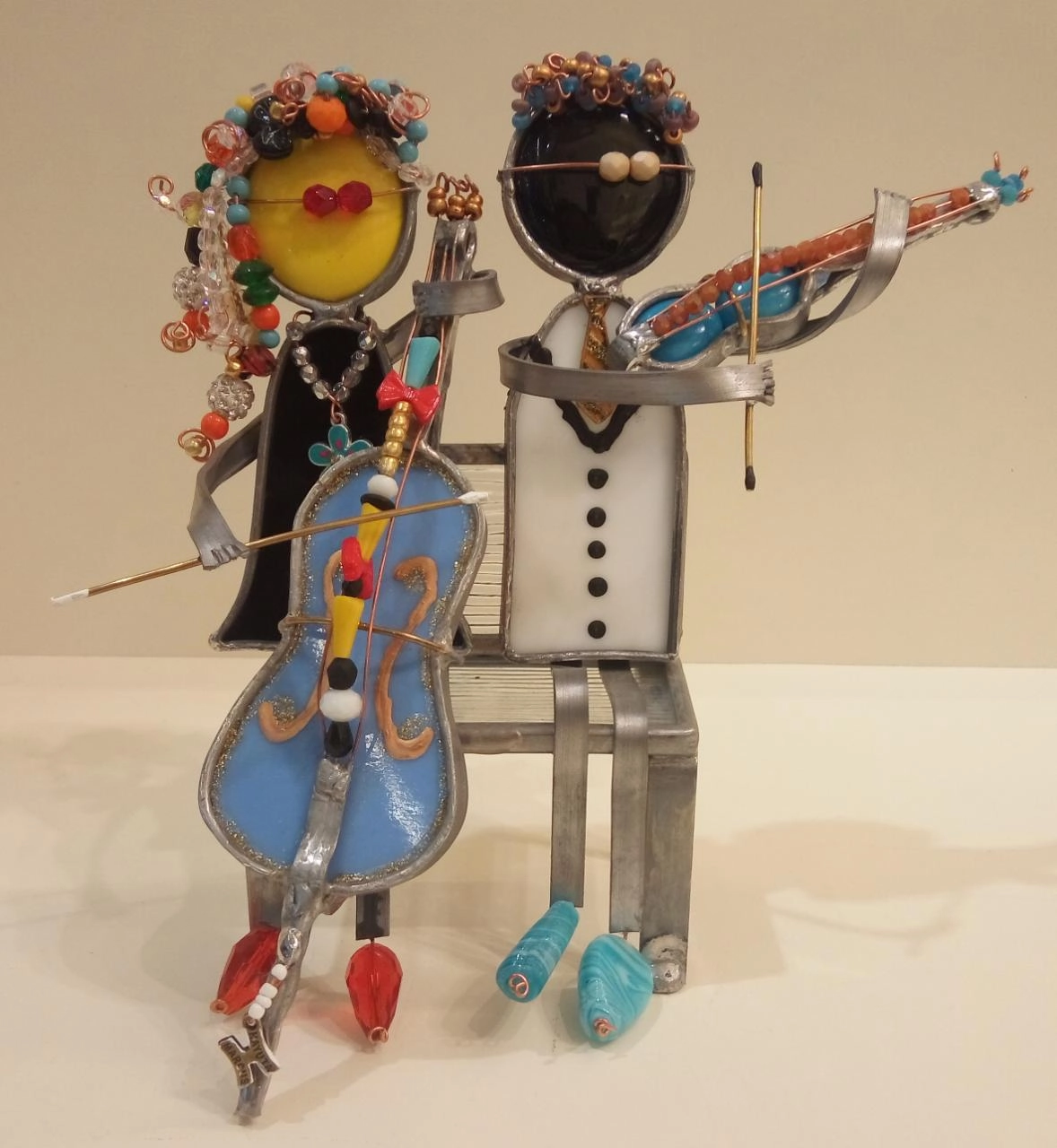 The Couple With Violin