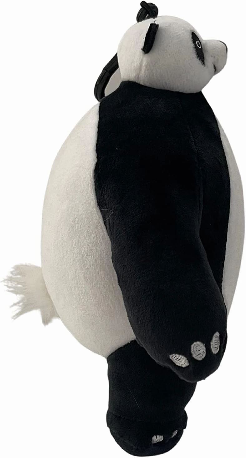 TINY HEADED KINGDOM Stuffed Animal, Panda Plush Toy for Girls and Boys, Adorable Bear Stuffed Animals, Big Plushies Small Head, Shrunken Head Bear, Bear Stuffed Animal with Small Head, 7 in