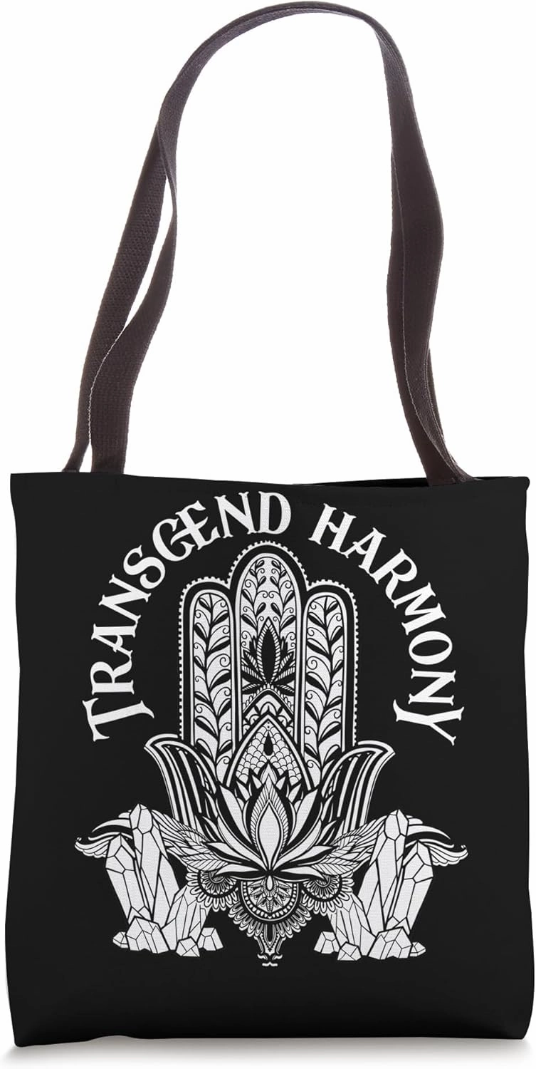Transcend Harmony - Yoga Instructor - Meditation Mantra Tote Bag