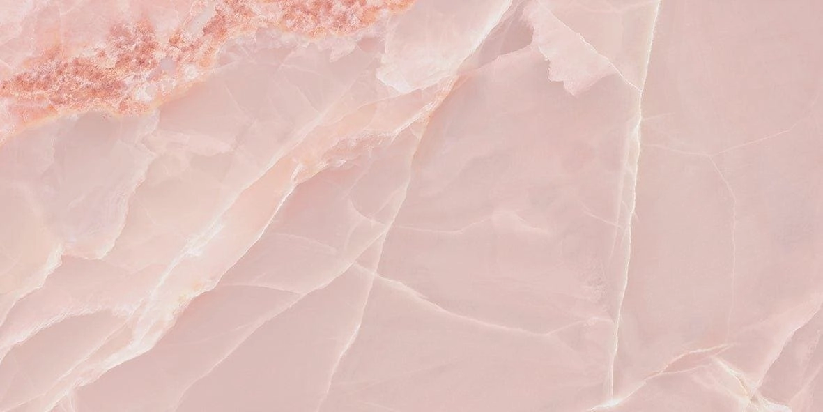Trento Onyx | Pink Polished Porcelain Tile 120x60cm