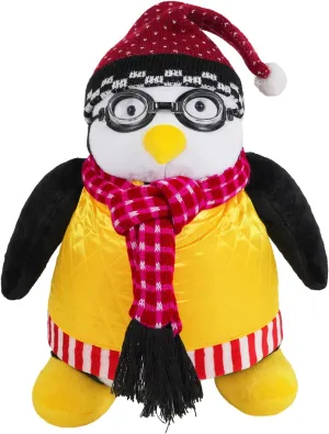 TV Penguin Stuffed Joey's Friend Plush, 15" Penguin Rachel Toy Cute TV Plush, for Christmas, Birthday Gift