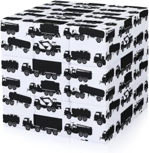 Types of Trucks Adults 3x3x3 Color-Matching Smooth Fully Printed Cube Gift