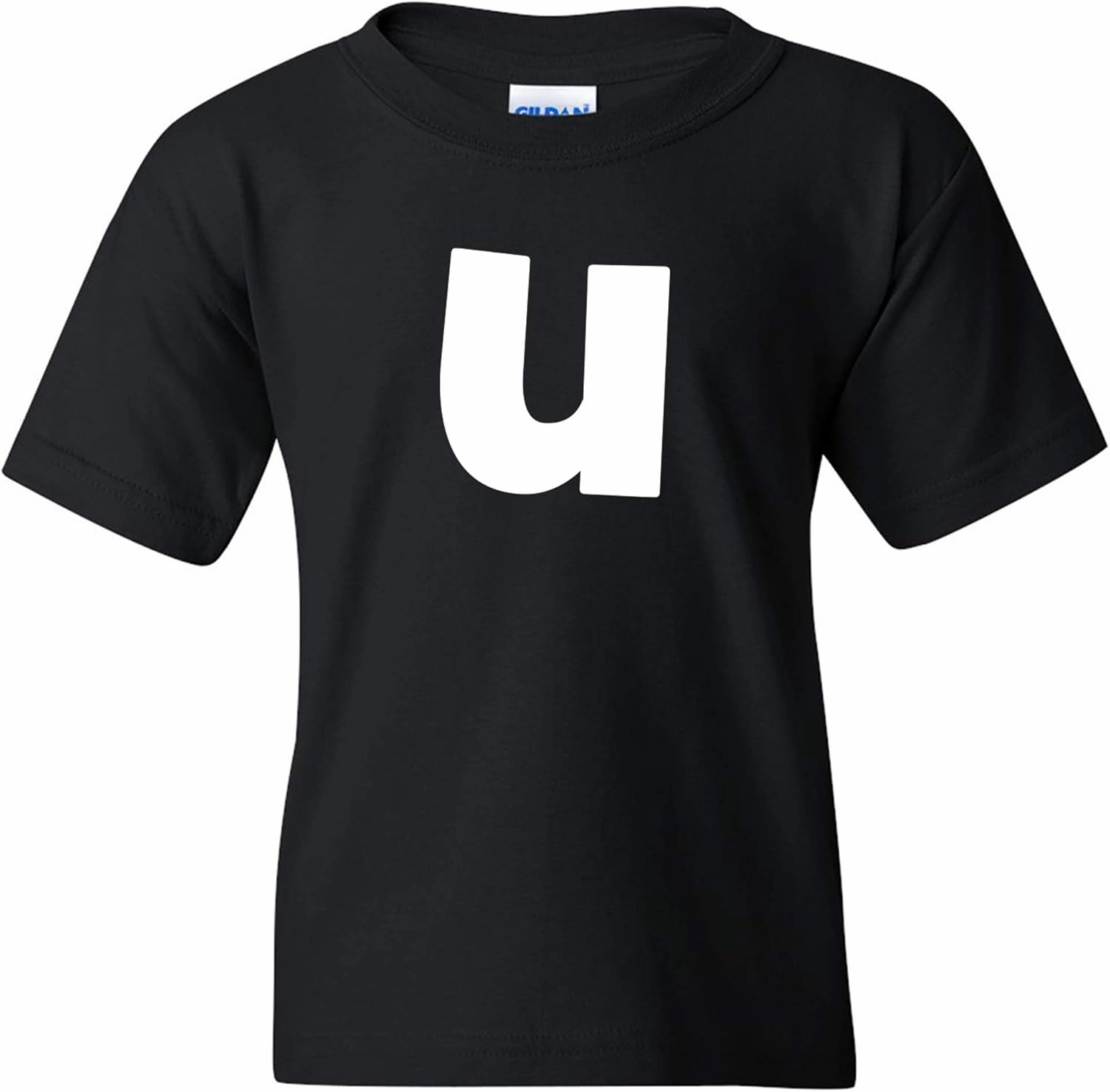 UGP Campus Apparel Lowercase Kids Alphabet Letter Initials Youth T Shirt