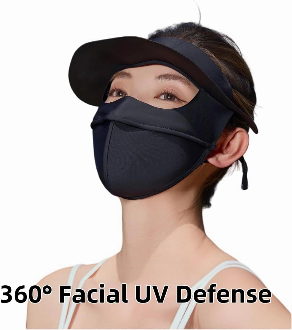 UV Protection Face Mask, Ultra Thin, Cool Touch for Outdoor Sports, Quick Drying,Skin Friendly