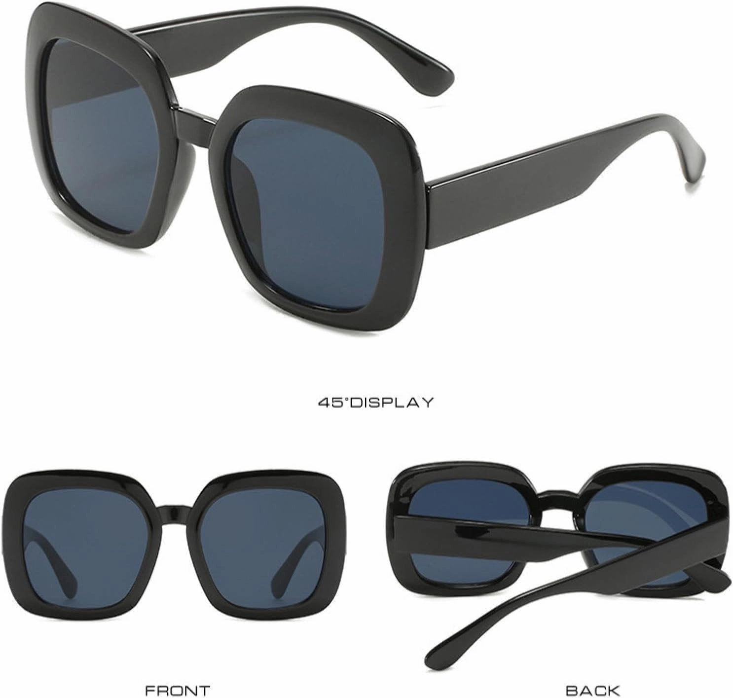 Vintage Classic Frame Women Men Sun Glasses Fashion Trendy Outdoors Travel Shades Uv400