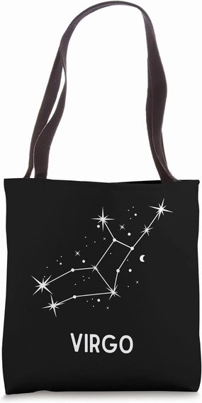 Virgo Constellation Space Star Gazing Science Astronomy Tote Bag