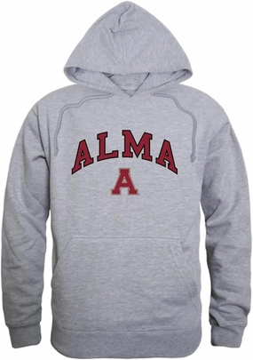 W Republic Alma College Scots Campus Hoodie Sweatshirts - Heather Grey, Small