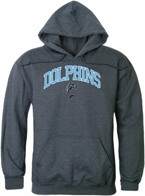 W Republic College of Staten Island Dolphins Campus Hoodie Sweatshirts - Heather Charcoal, X-Large