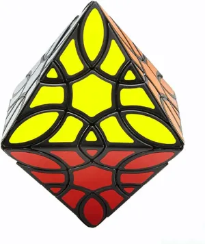 Willking Clover Octahedron Cube 8-Axis Magic Speed Cube Brain Teasers Puzzle Toys