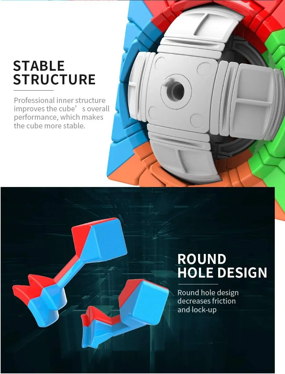 Willking Moyu meilong 6x6 v2 stickerless Speed Cube (Normal Version)