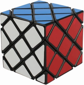 Willking Master Square Puzzle Magic Cube Twisty Toy Gift Irregular Brain Tester Black